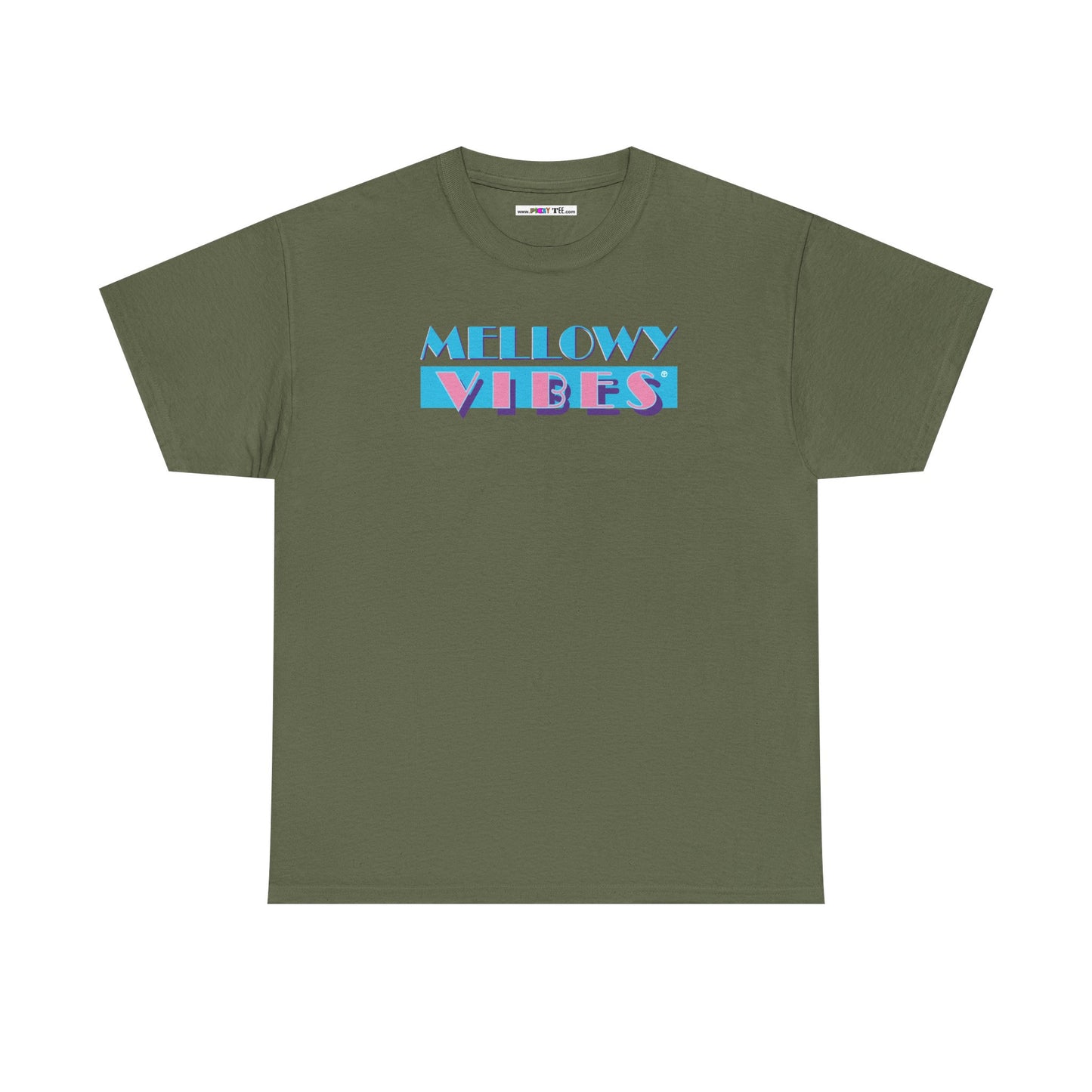 MELLOWY VIBES Unisex Heavy Cotton Tee