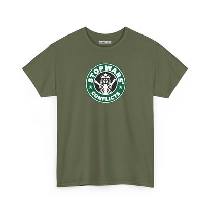 STOP WARS' CONFLICTS Unisex Heavy Cotton Tee