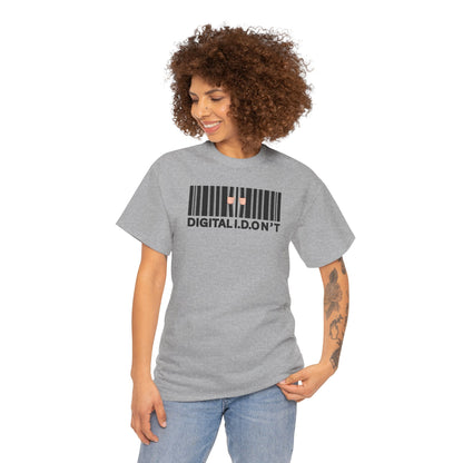 DIGITAL I.D.ON'T Unisex Heavy Cotton Tee