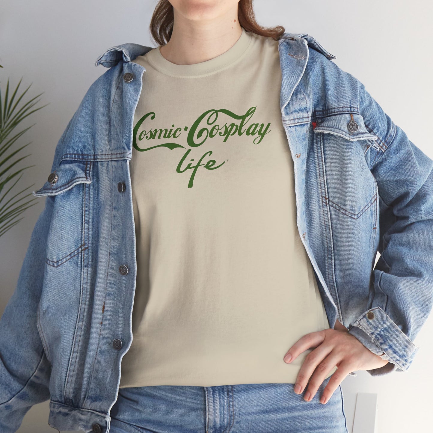 Cosmic Cosplay Life Unisex Heavy Cotton Tee