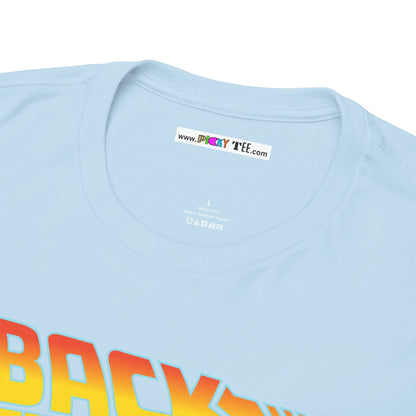 BACK THE FLUX UP Unisex Heavy Cotton Tee