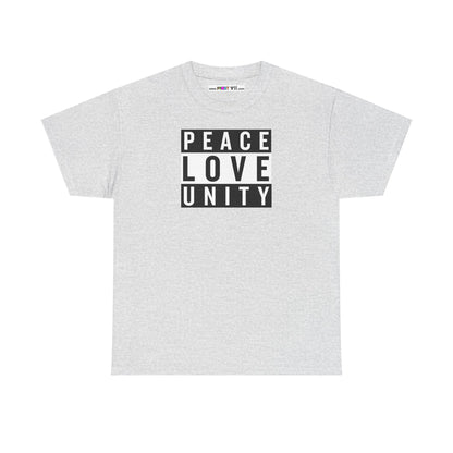 PEACELOVEUNITY Unisex Heavy Cotton Tee