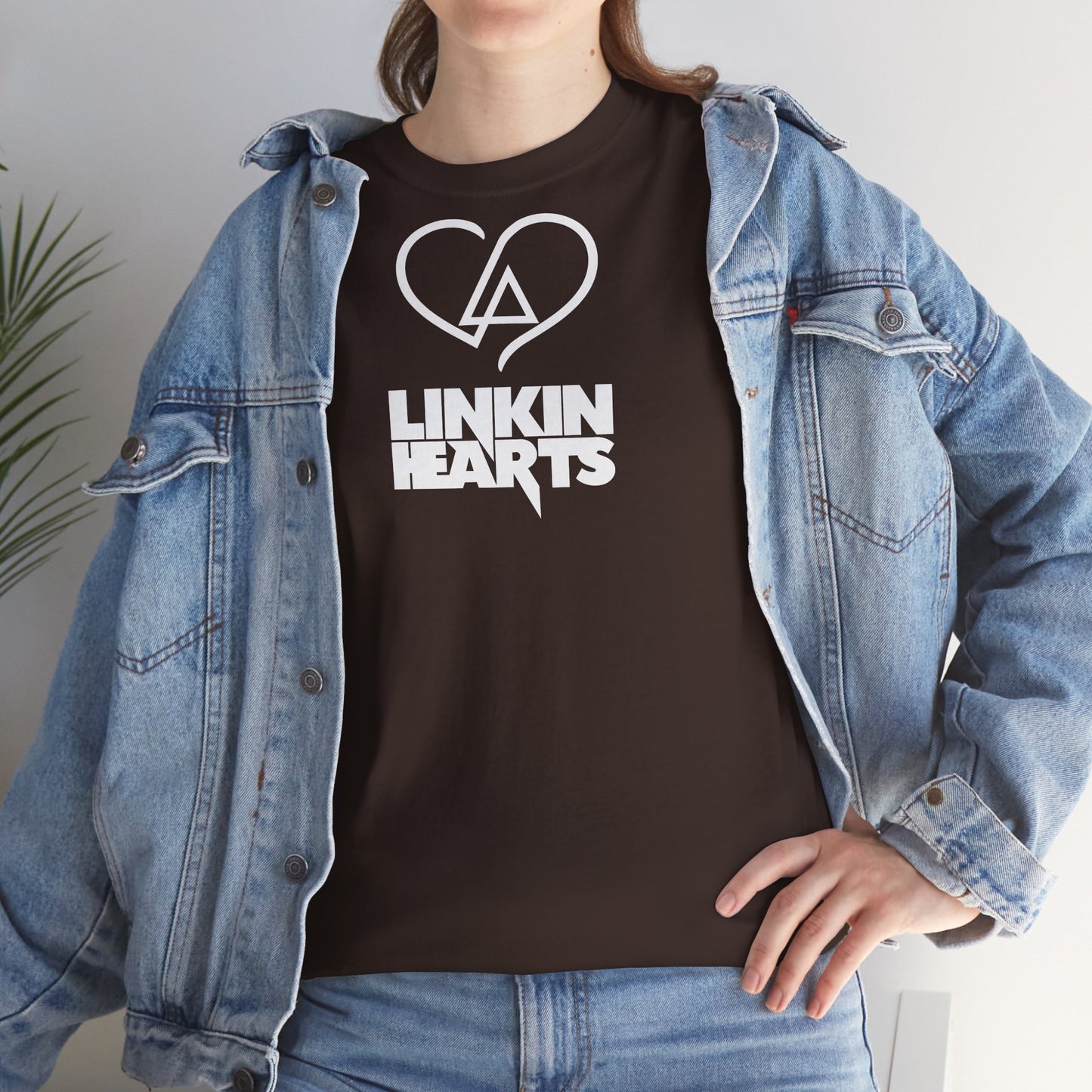 LINKIN HEARTS Unisex Heavy Cotton Tee