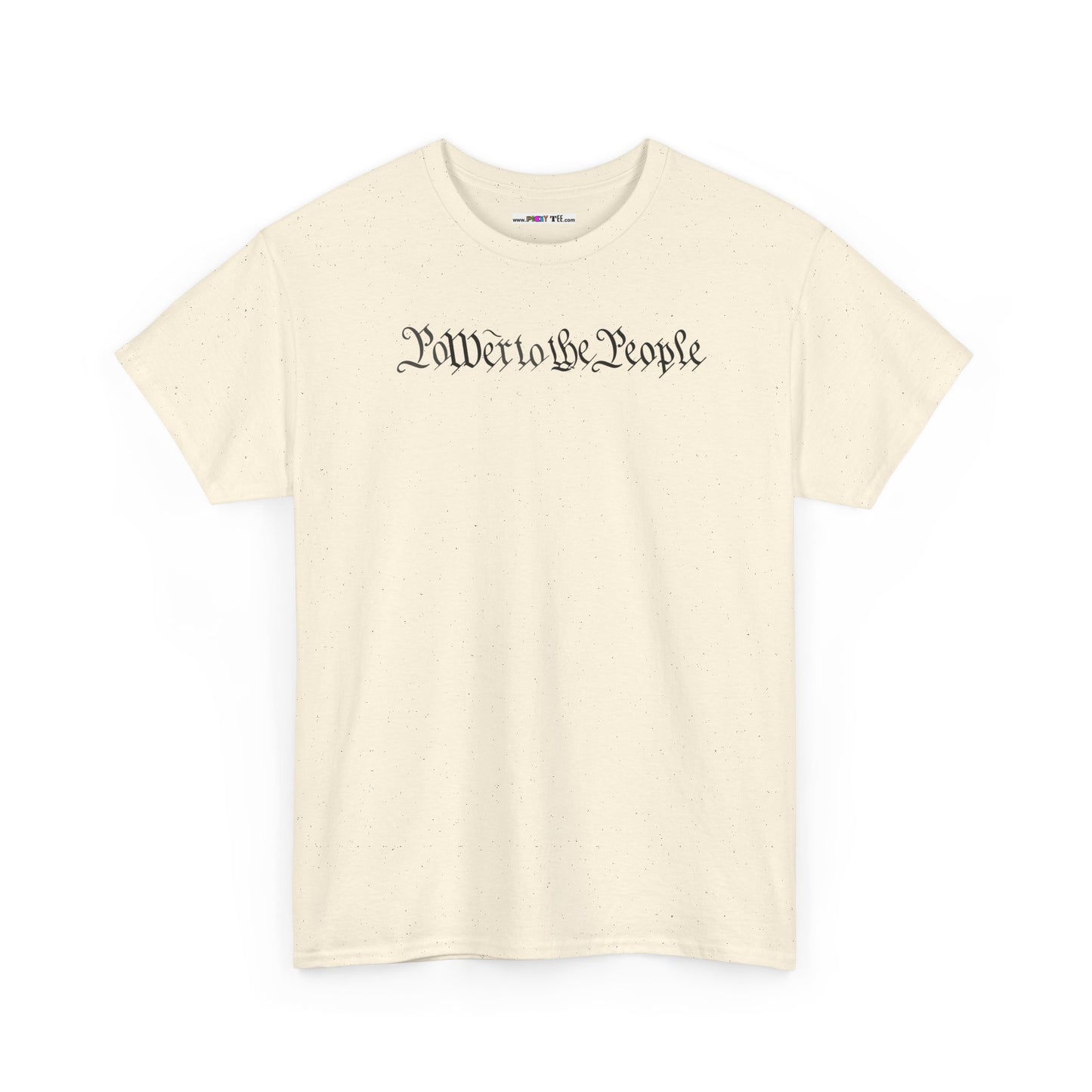 poWEr to THE PEOPLE Unisex Heavy Cotton Tee