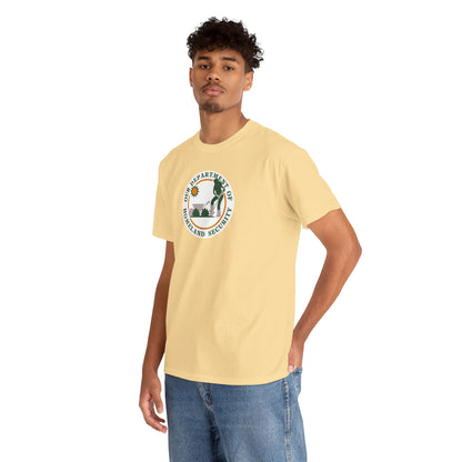 HOMELAND SECURITY (OUR DEPARTMENT OF) Unisex Heavy Cotton Tee