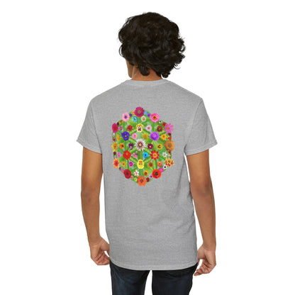 Flowers of Life Unisex Heavy Cotton Tee
