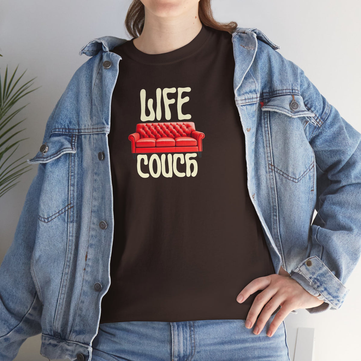 LIFE COUCH Unisex Heavy Cotton Tee