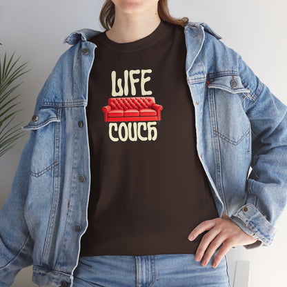 LIFE COUCH Unisex Heavy Cotton Tee