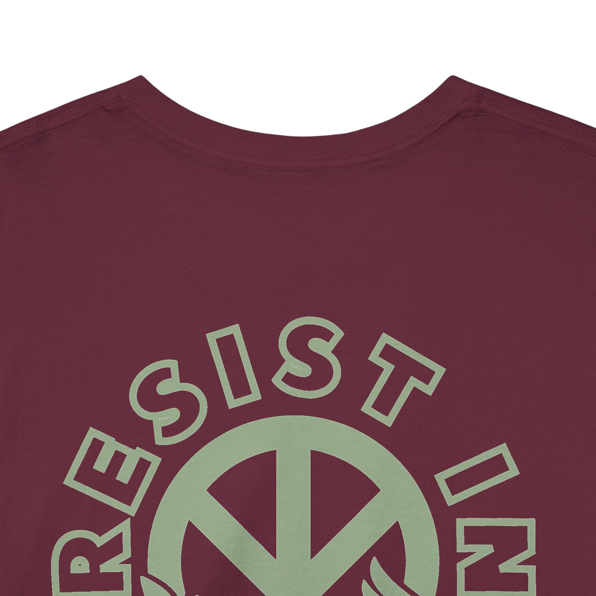 RESIST IN PEACE Unisex Heavy Cotton Tee