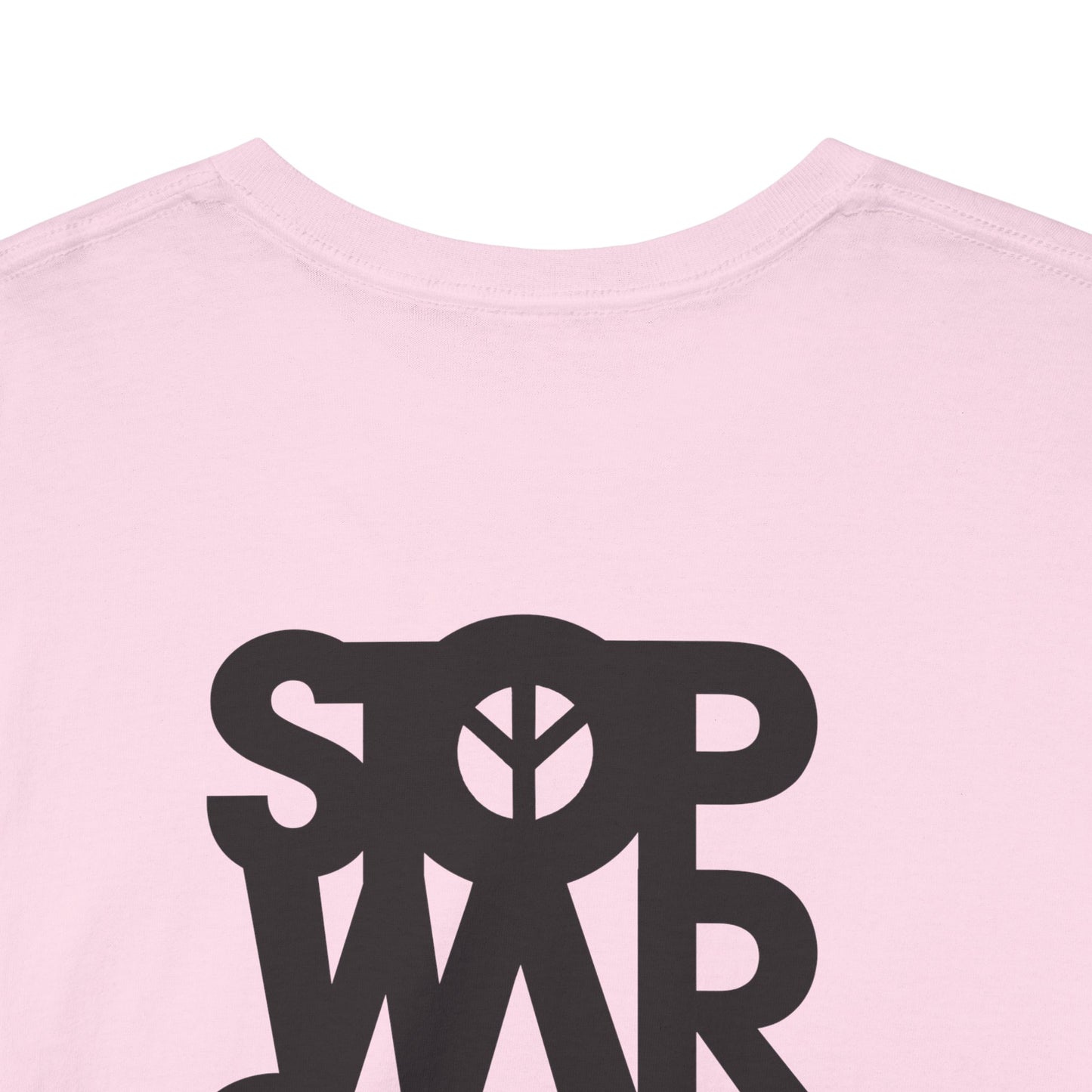 STOP WAR START PEACE Unisex Heavy Cotton Tee