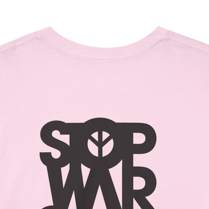 STOP WAR START PEACE Unisex Heavy Cotton Tee
