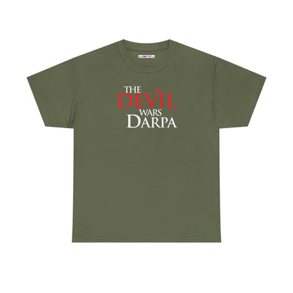 THE DEVIL WARS DARPA Unisex Heavy Cotton Tee