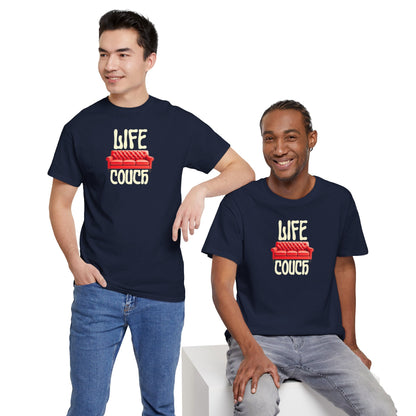 LIFE COUCH Unisex Heavy Cotton Tee