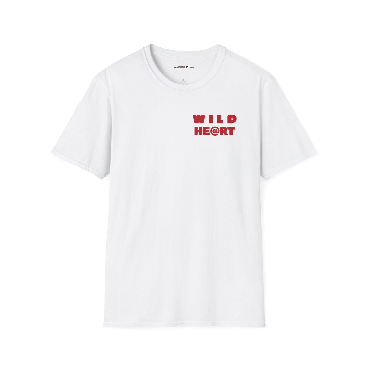 WILD AT HEART Unisex Softstyle 100% Cotton T-Shirt