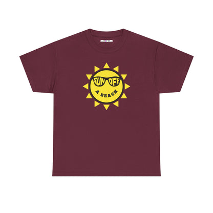 SUN OFF A BEACH Unisex Heavy Cotton Tee