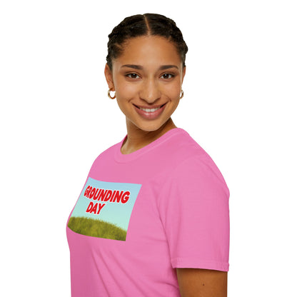 GROUNDING DAY Unisex Softstyle 100% Cotton T-Shirt