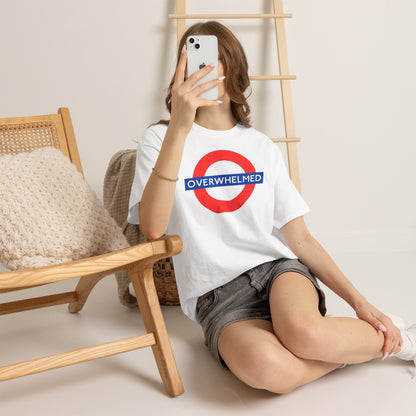 OVERWHELMED Unisex Heavy Cotton Tee
