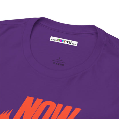 NOW JUST BE HERE Unisex Heavy Cotton Tee
