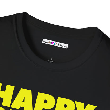 HAPPY PLACE/PEACE Unisex Softstyle 100% Cotton T-Shirt