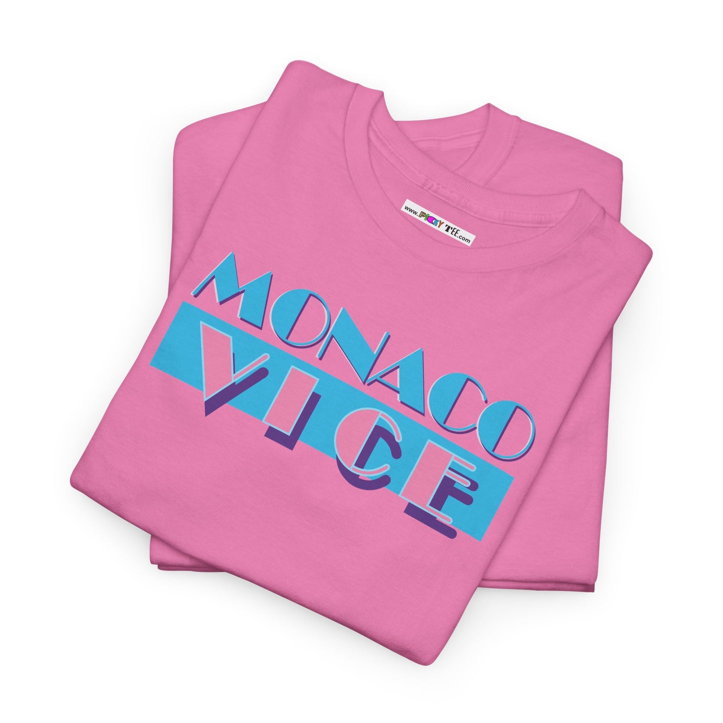 MONACO VICE Unisex Heavy Cotton Tee