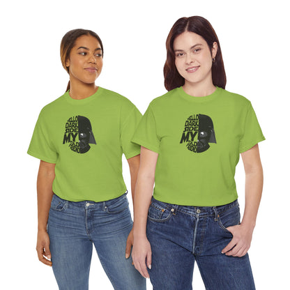 HELLO DARKSIDE MY OLD FRIEND Unisex Heavy Cotton Tee