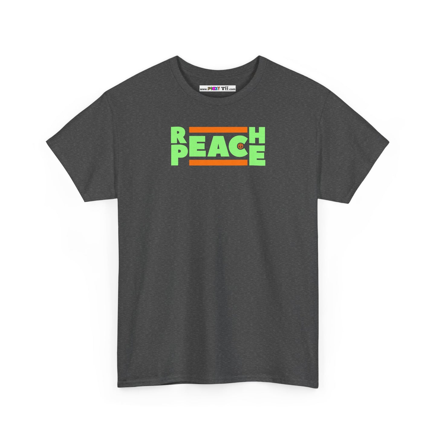 REACH PEACE Unisex Heavy Cotton Tee