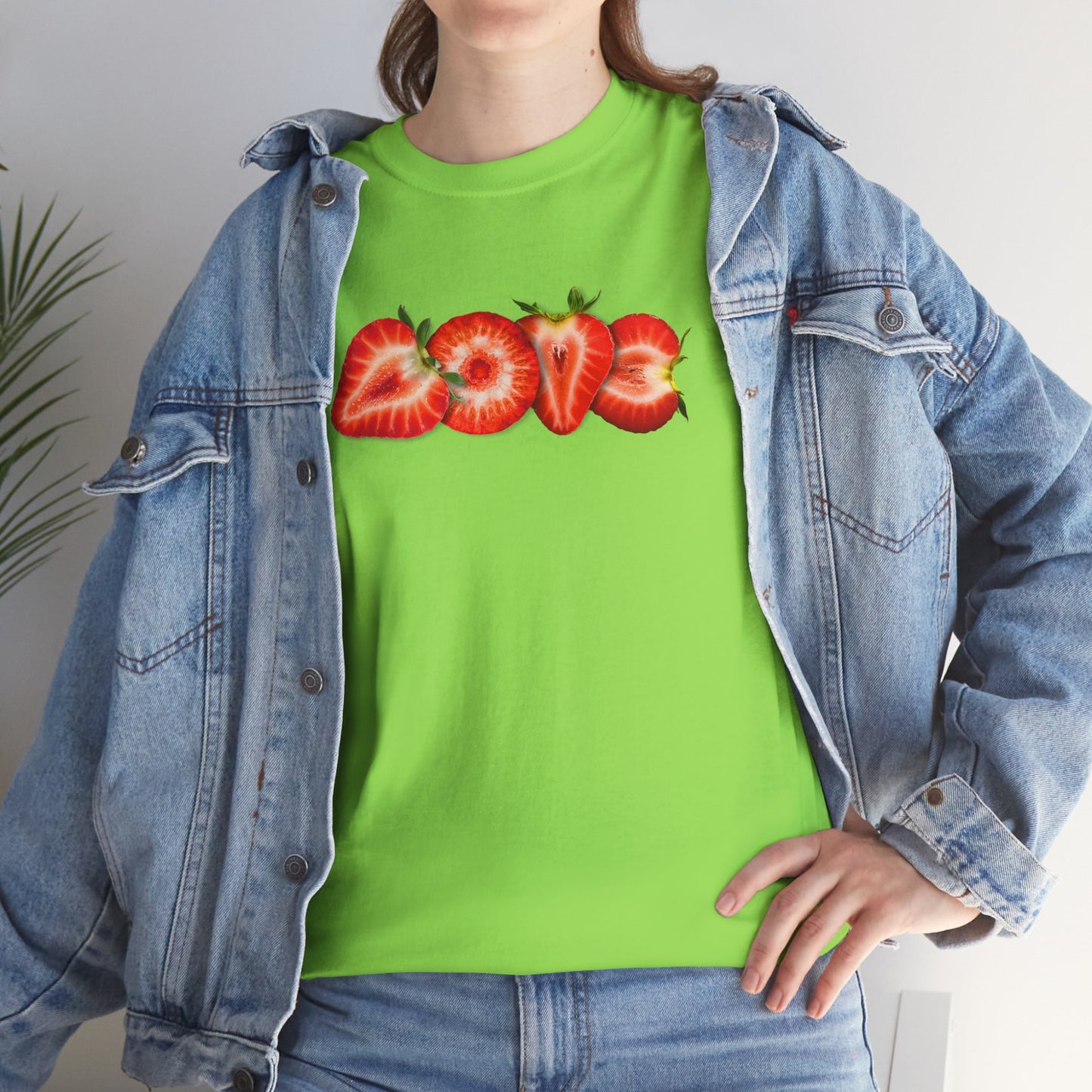 BERRY MUCH LOVE Unisex Heavy Cotton Tee