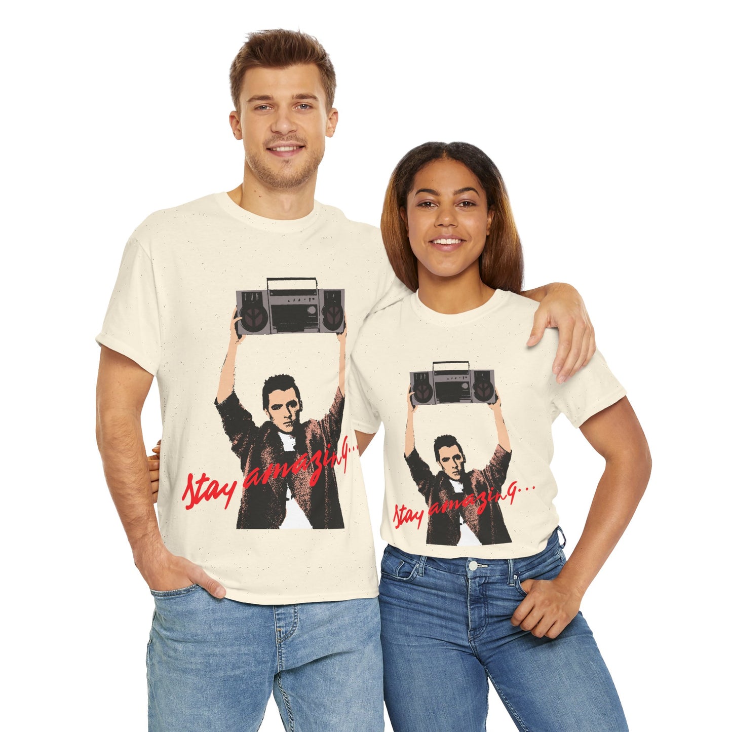 STAY AMAZING Unisex Heavy Cotton Tee