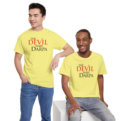 THE DEVIL WARS DARPA Unisex Heavy Cotton Tee