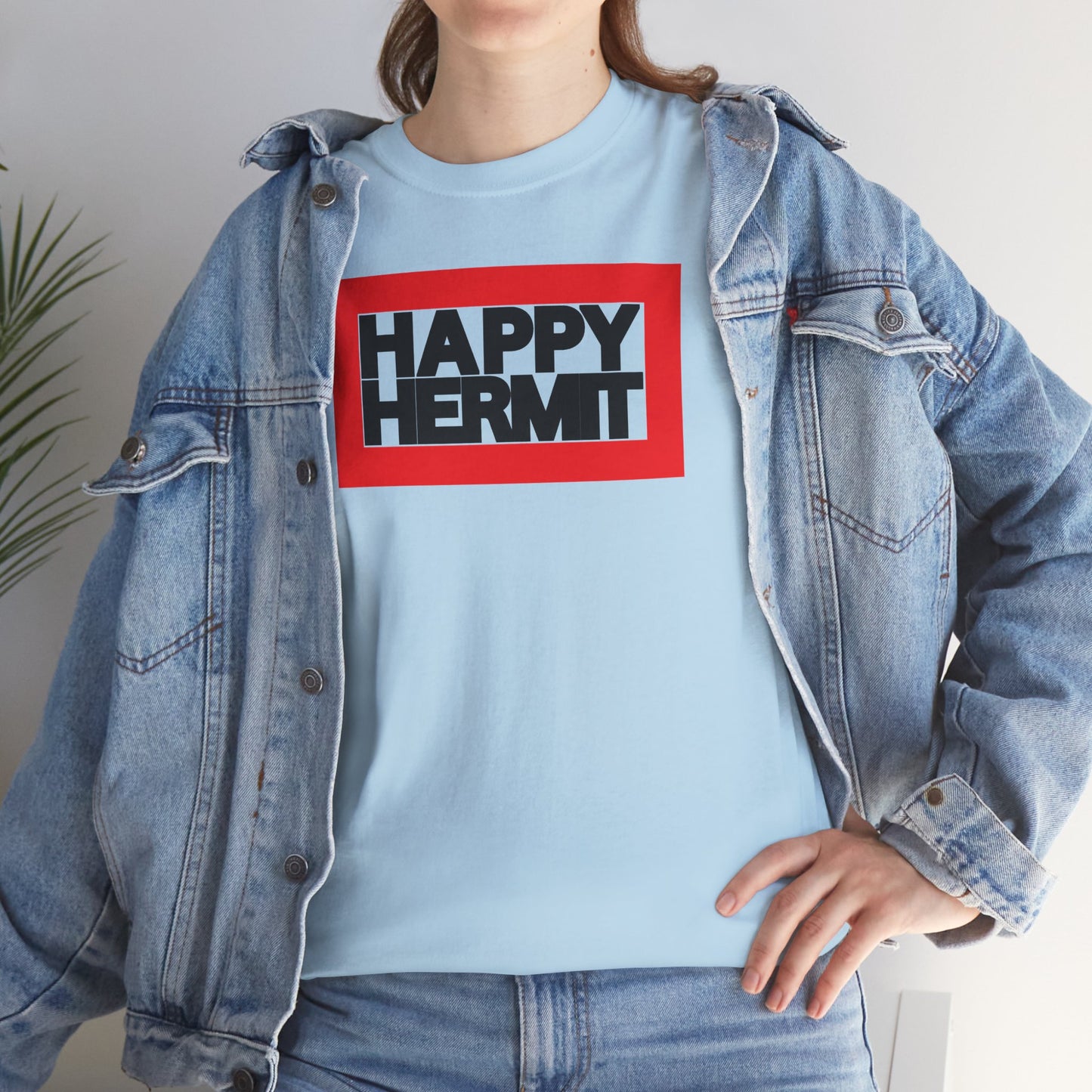 HAPPY HERMIT Unisex Heavy Cotton Tee