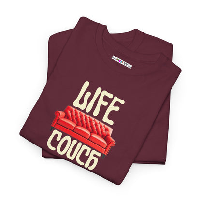 LIFE COUCH Unisex Heavy Cotton Tee