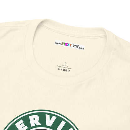 SERVINGCUNT Unisex Heavy Cotton Tee