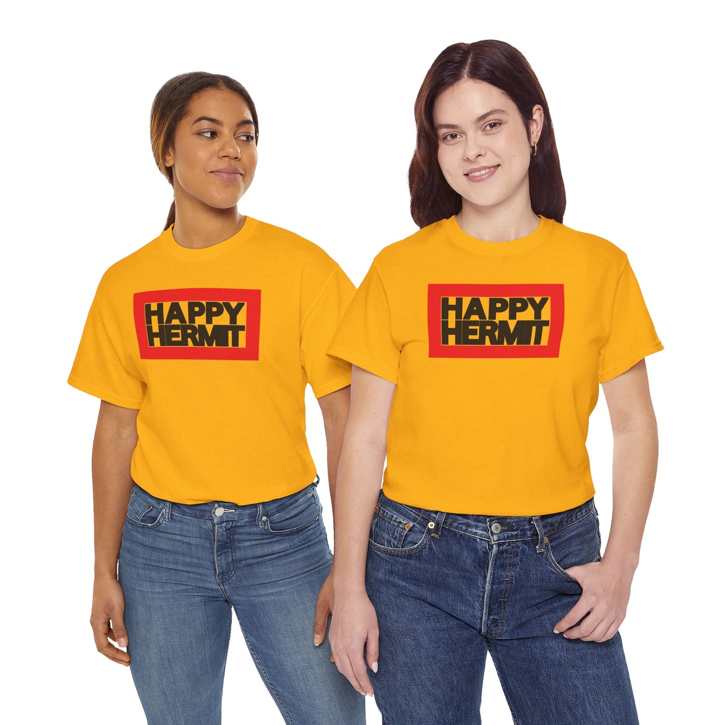 HAPPY HERMIT Unisex Heavy Cotton Tee