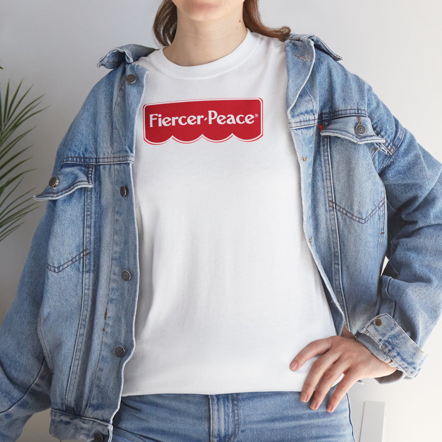 Fiercer Peace Unisex Heavy Cotton Tee