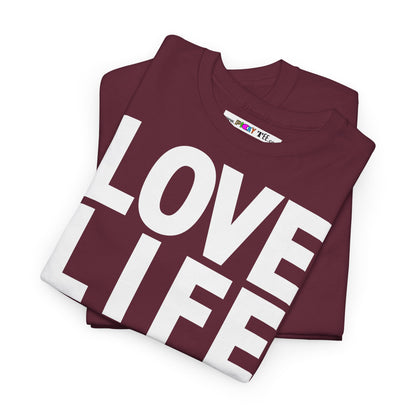 LOVE LIFE Unisex Heavy Cotton Tee