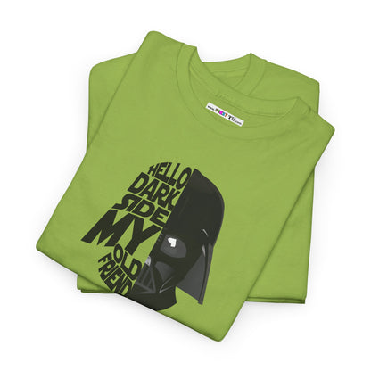 HELLO DARKSIDE MY OLD FRIEND Unisex Heavy Cotton Tee