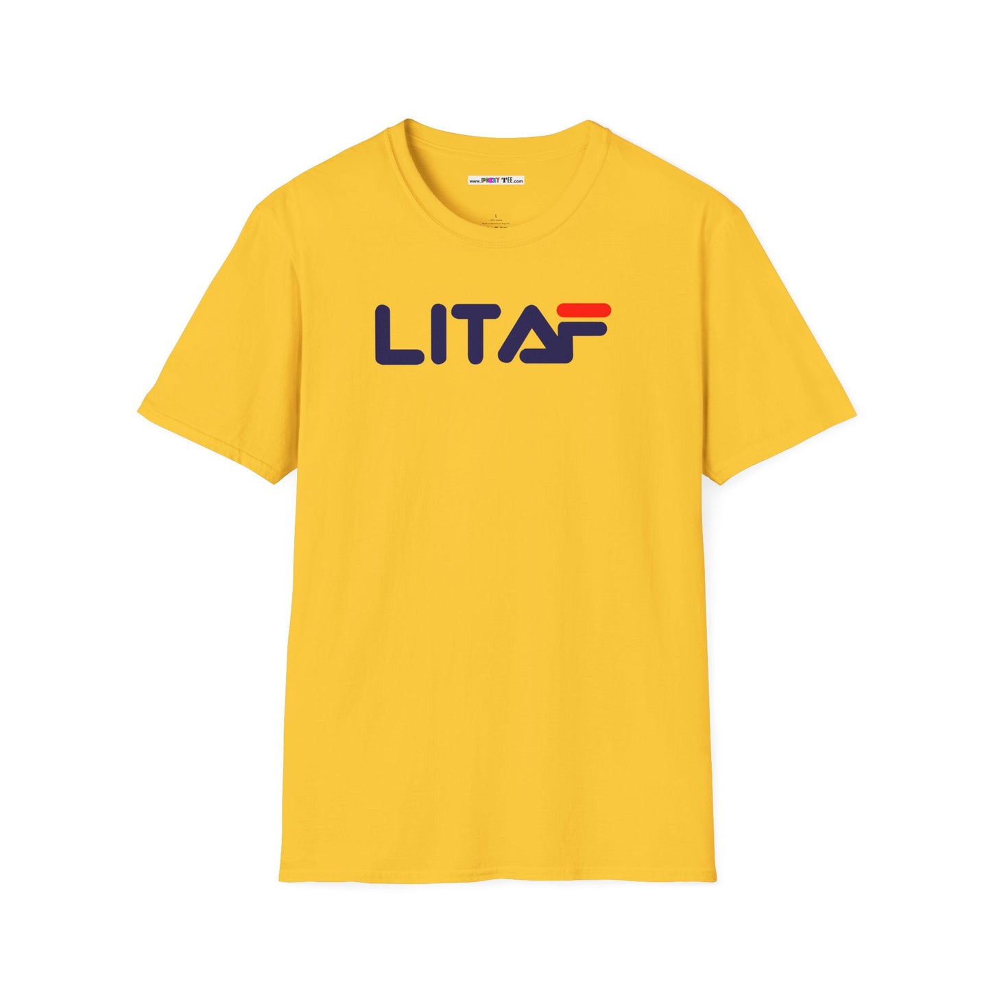 LIT AF Unisex Softstyle 100% Cotton T-Shirt