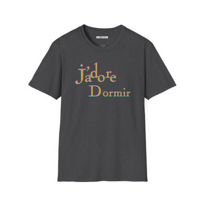 J'adore Dormir Unisex Softstyle 100% Cotton T-Shirt