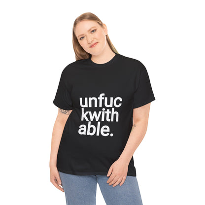 unfuc kwith able. Unisex Heavy Cotton Tee