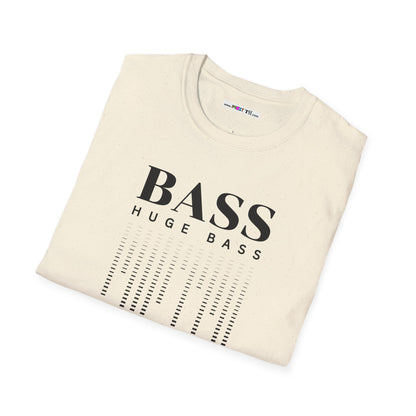 BASS HUGE BASS Unisex Softstyle 100% Cotton T-Shirt
