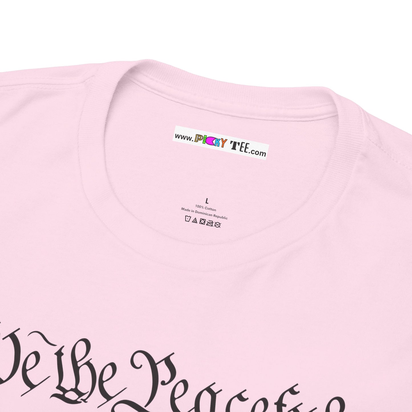 WE THE PEACEFUL Unisex Heavy Cotton Tee