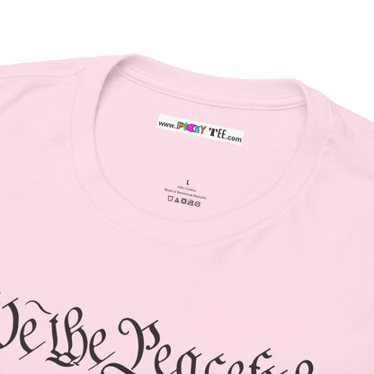 WE THE PEACEFUL Unisex Heavy Cotton Tee