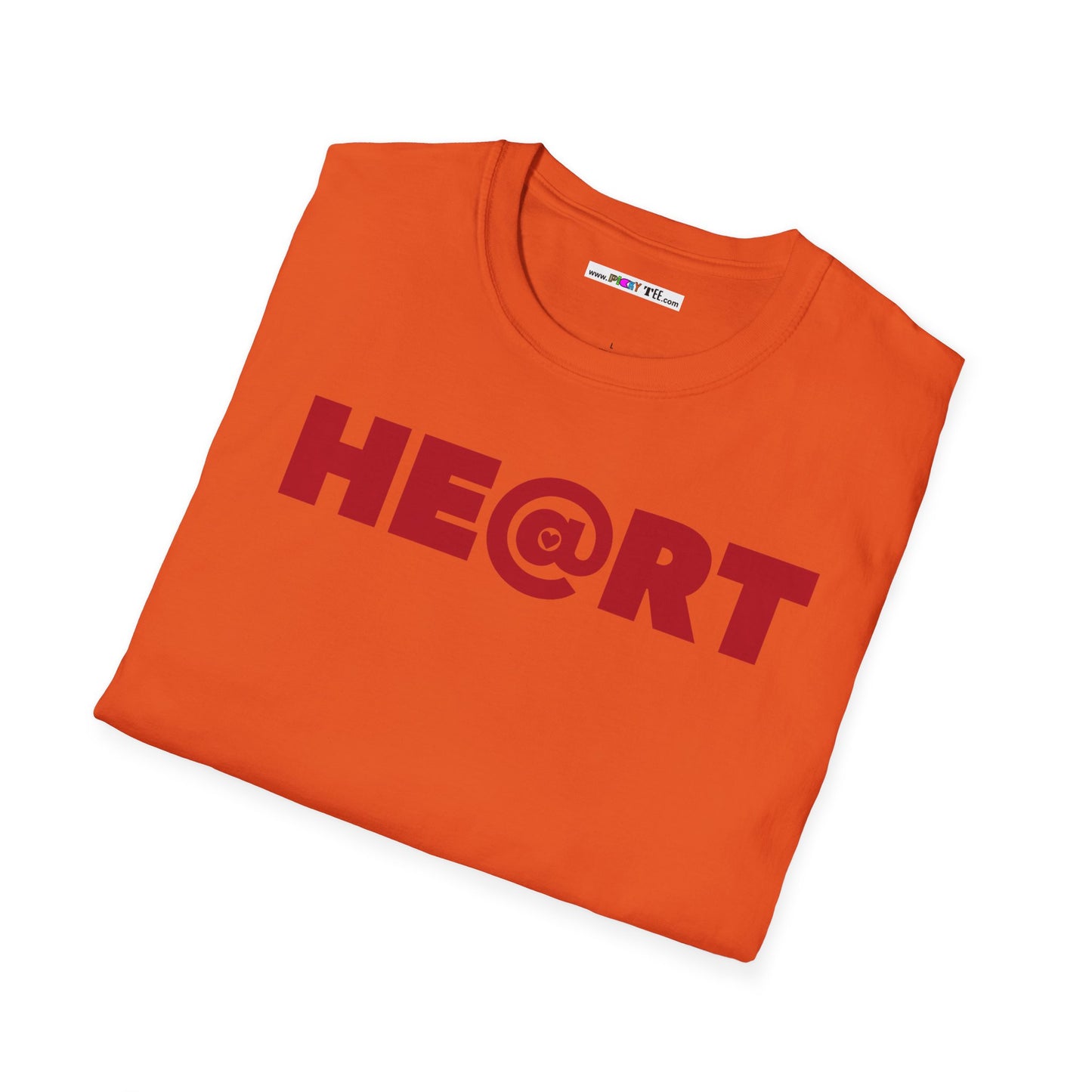 AT HEART Unisex Softstyle 100% Cotton T-Shirt