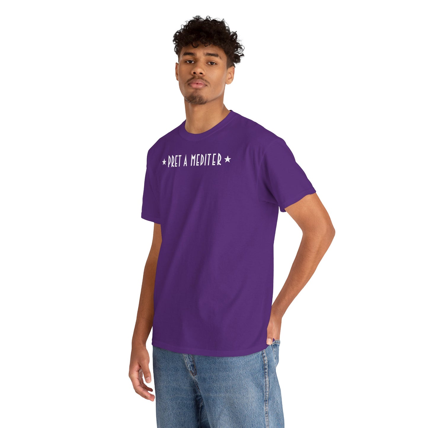 * PRET A MEDITER * Unisex Heavy Cotton Tee