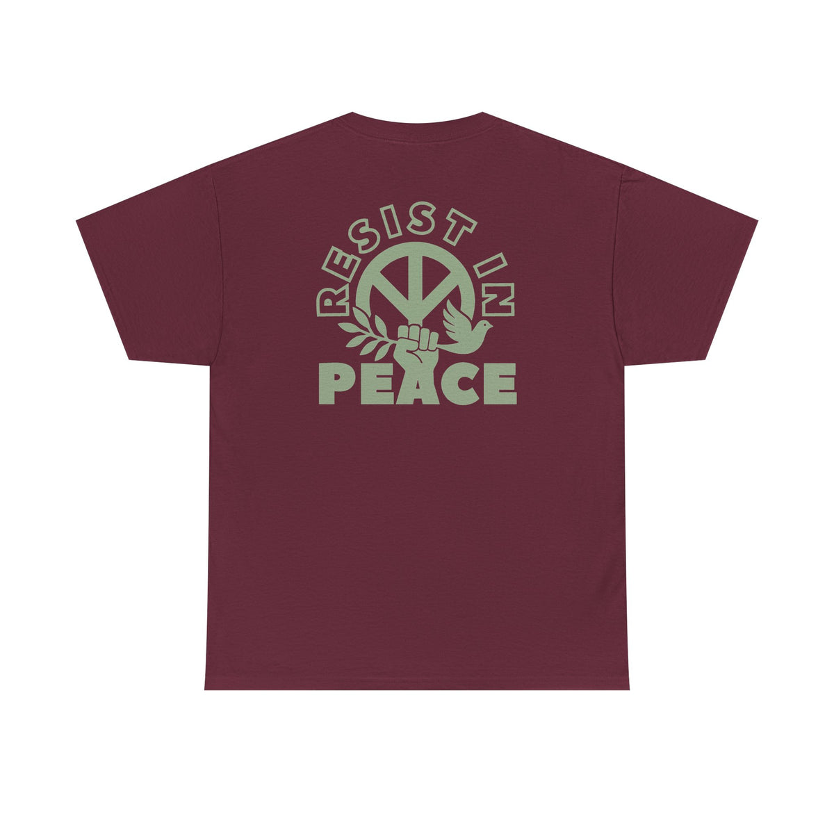 RESIST IN PEACE Unisex Heavy Cotton Tee