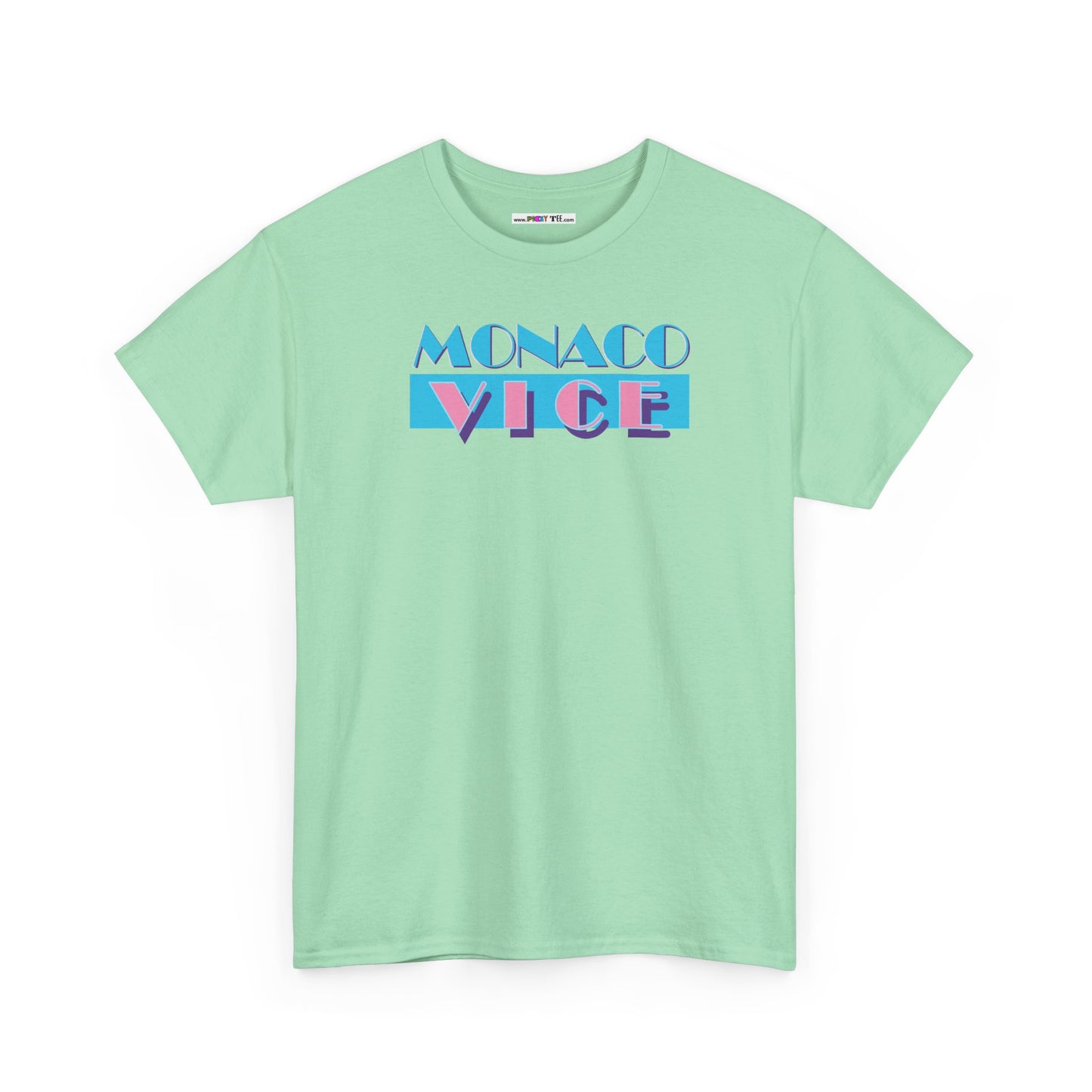 MONACO VICE Unisex Heavy Cotton Tee