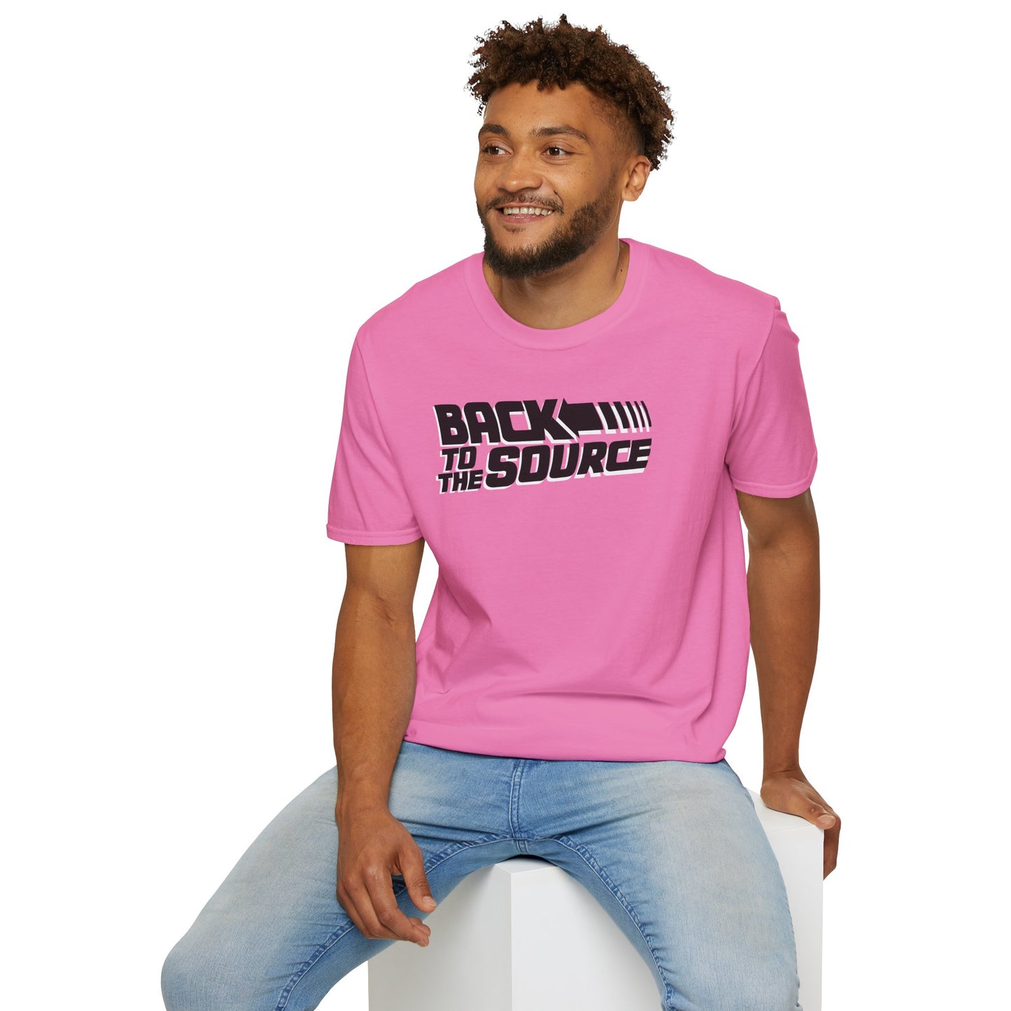 BACK TO THE SOURCE Unisex Softstyle 100% Cotton T-Shirt