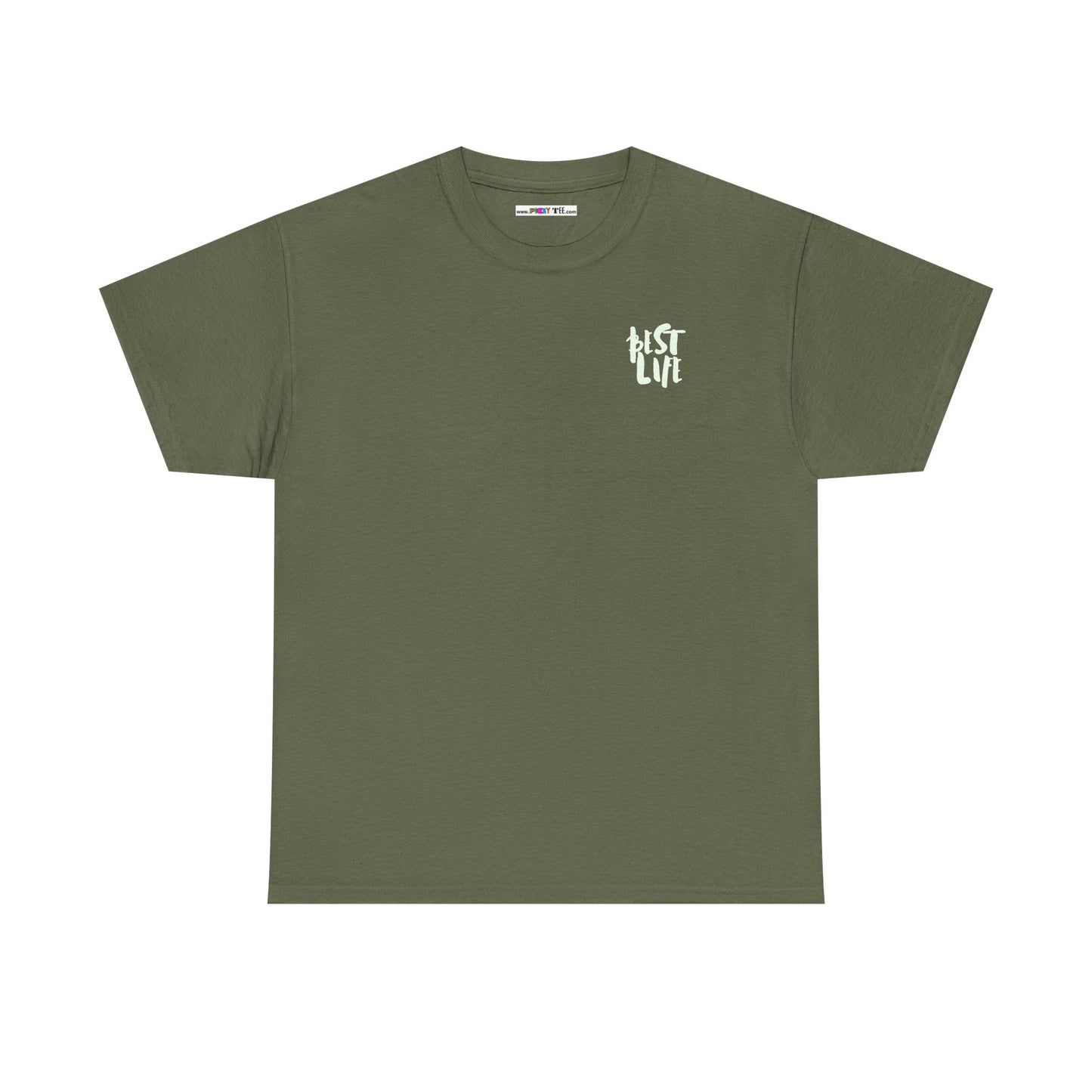 BEST LIFE Unisex Heavy Cotton Tee
