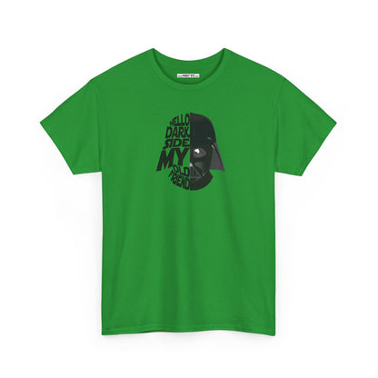 HELLO DARKSIDE MY OLD FRIEND Unisex Heavy Cotton Tee