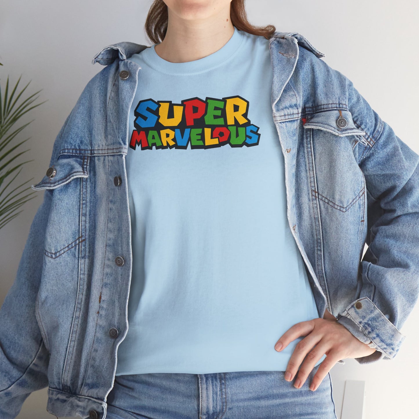 SUPER MARVELOUS Unisex Heavy Cotton Tee
